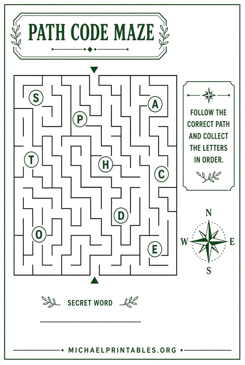 Free Printable Escape Room Puzzles (PDF)