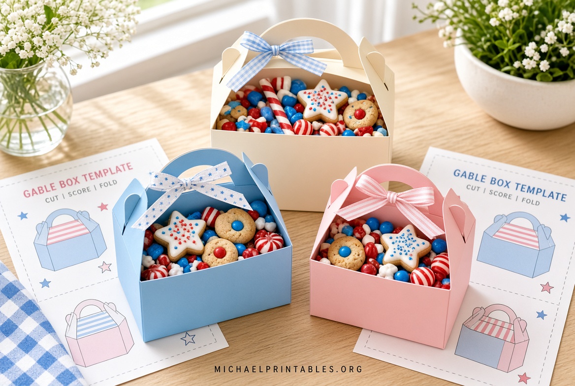 Free Printable Gable Box Template – Download Now