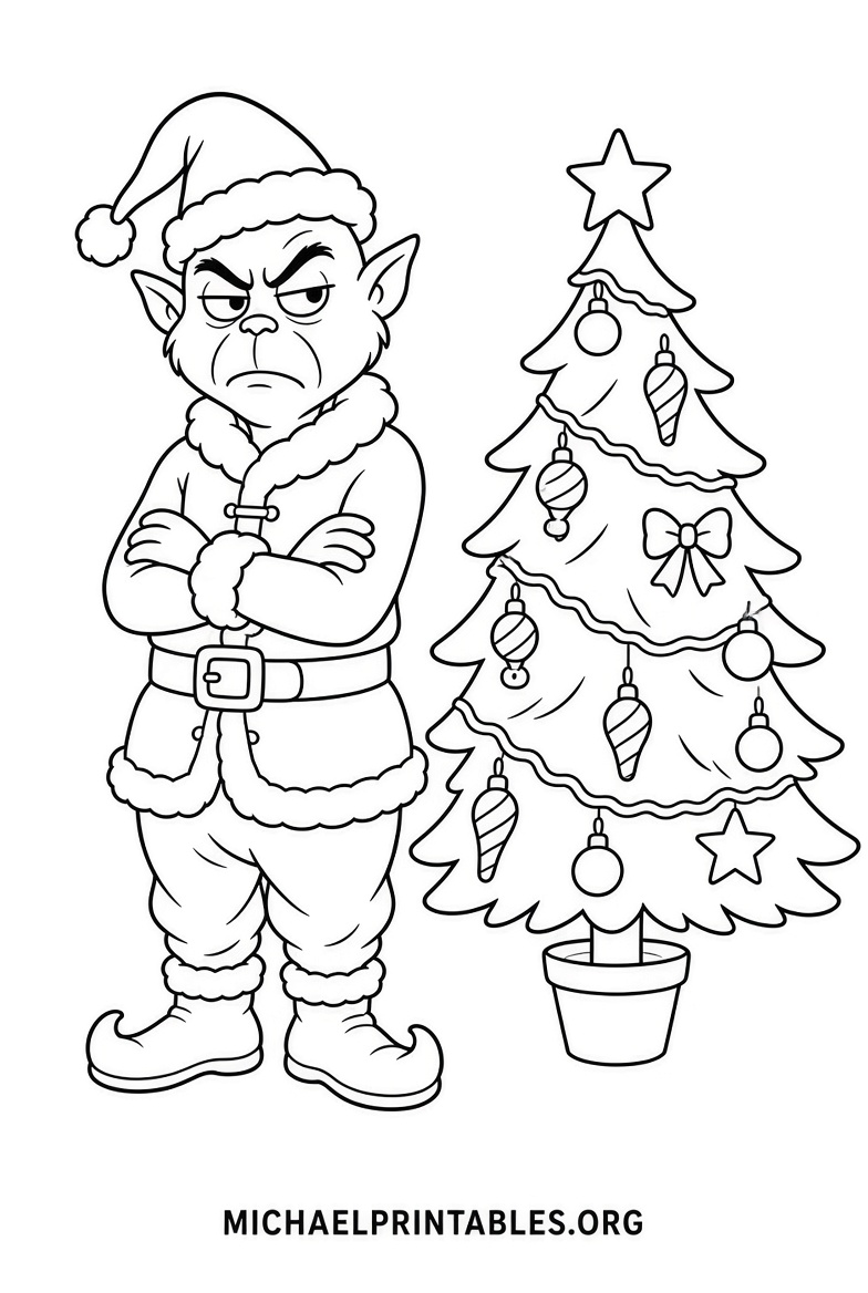 Free Printable Grinch Images for Holiday Fun