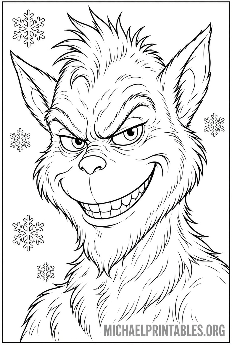 Free Printable Grinch Images for Holiday Fun