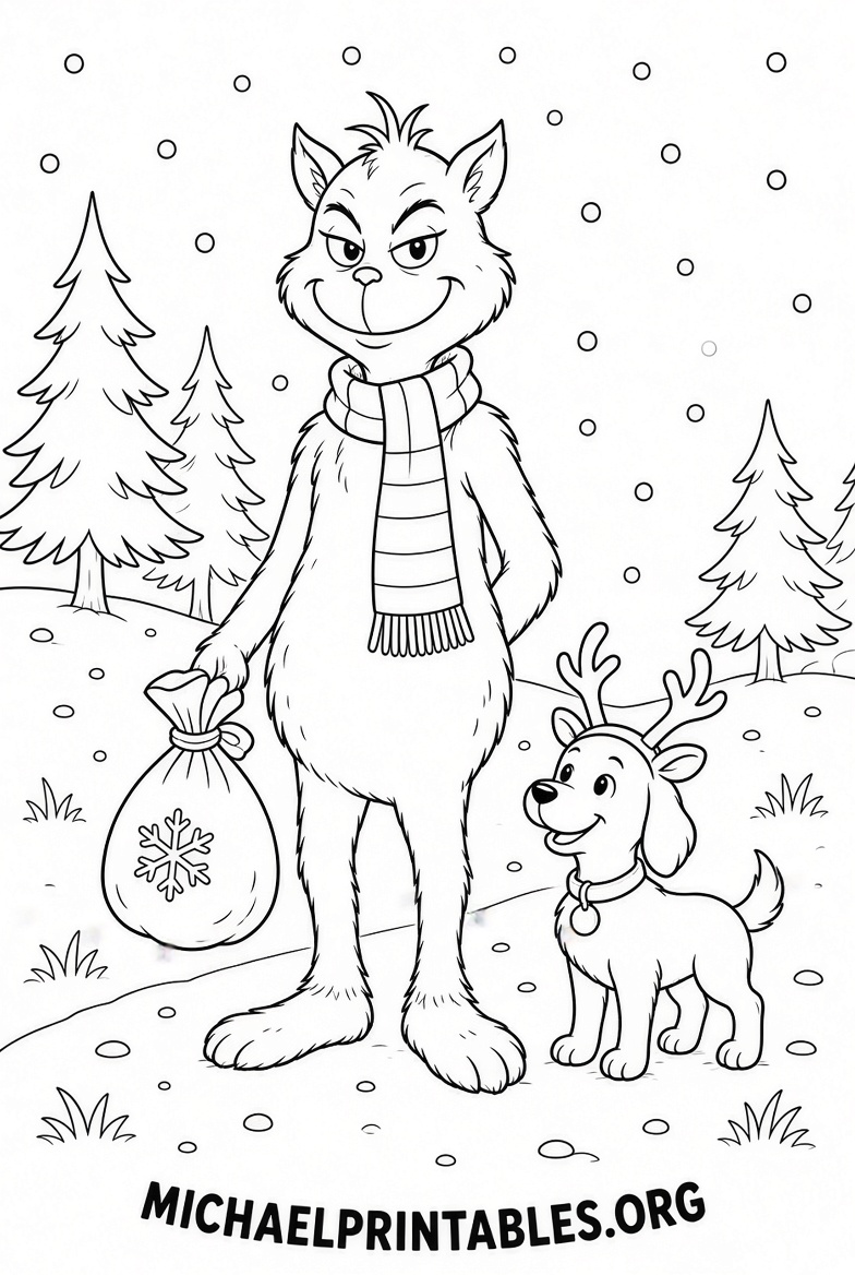 Free Printable Grinch Images for Holiday Fun