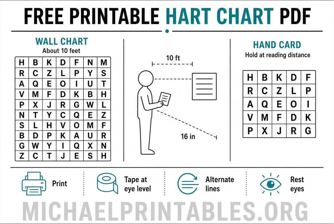 Free Printable Hart Chart PDF Download Guide