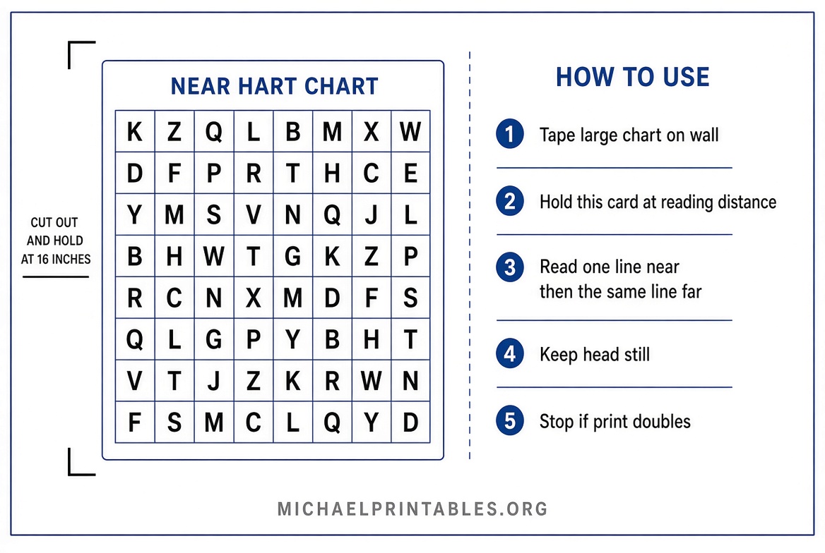 Free Printable Hart Chart PDF Download Guide