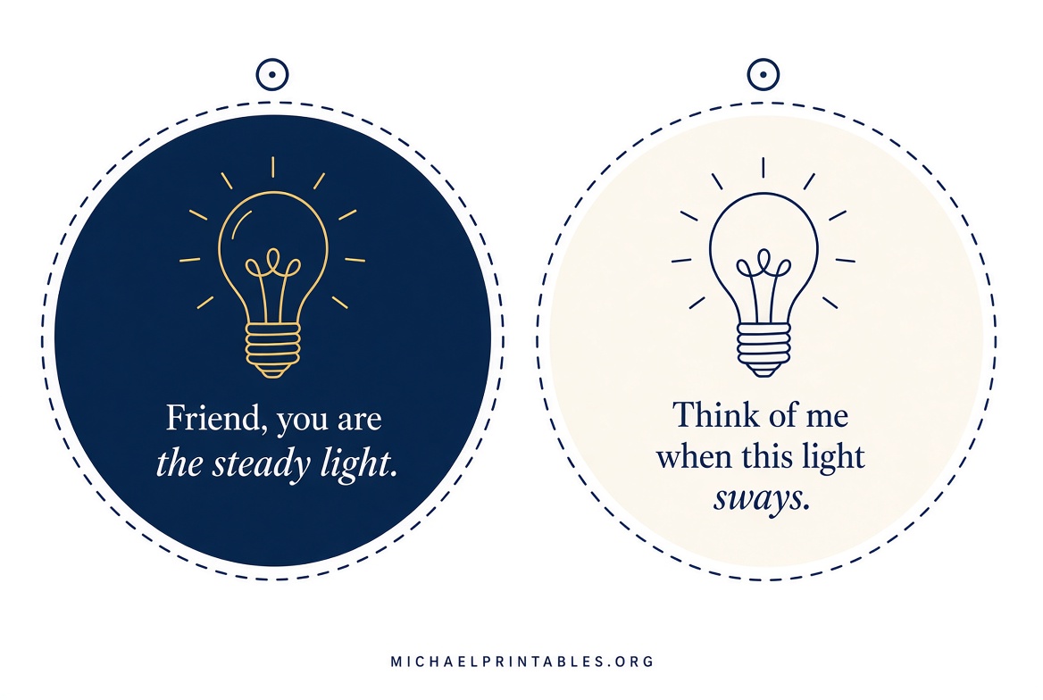 Free Printable Light of Friendship Poem