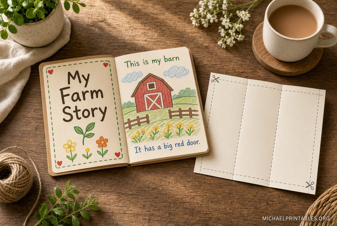 Free Printable Mini Book Template | PDF Guide