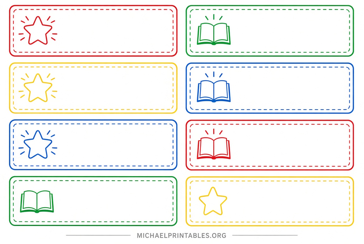 Free Printable Name Badge Templates for Events
