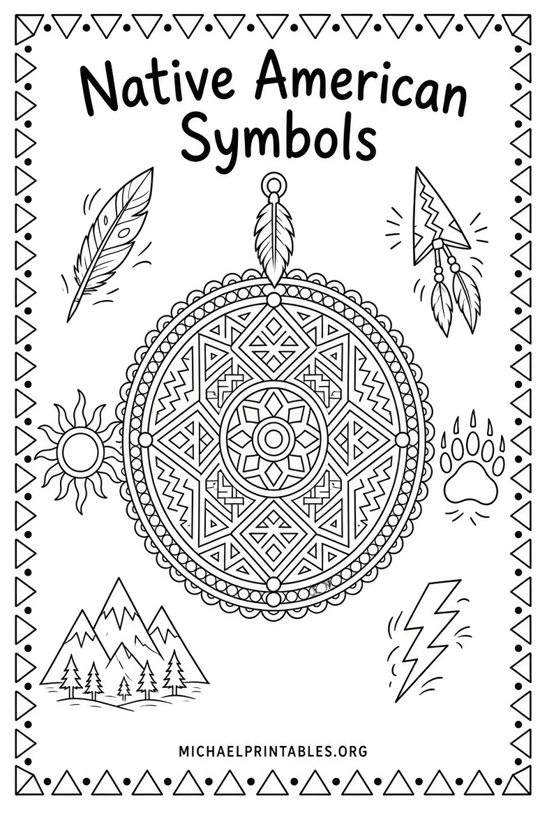 Free Printable Native American Symbols Resources