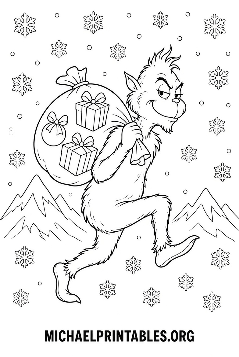 Free Printable Pictures Of The Grinch
