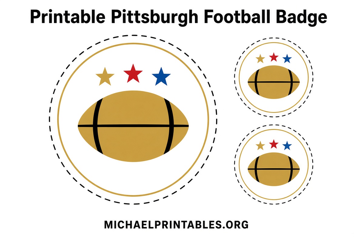 Free Printable Pittsburgh Steelers Logo