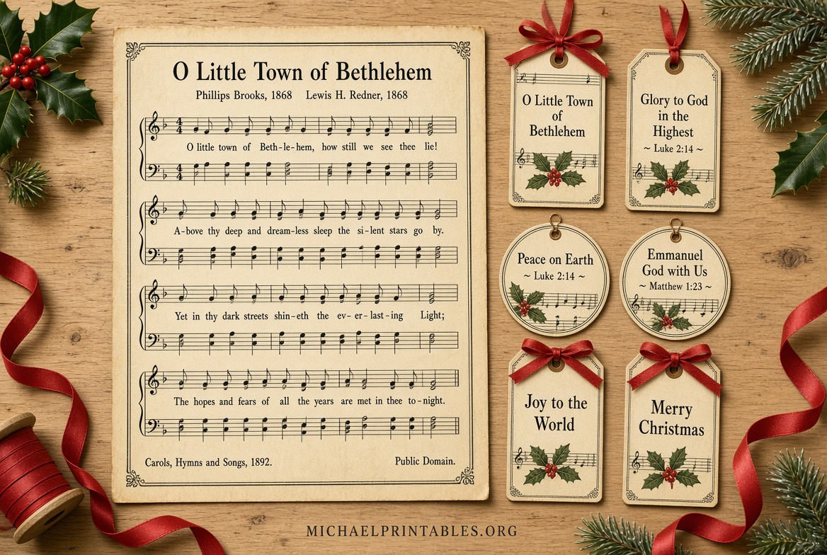 Free Printable Vintage Christmas Sheet Music