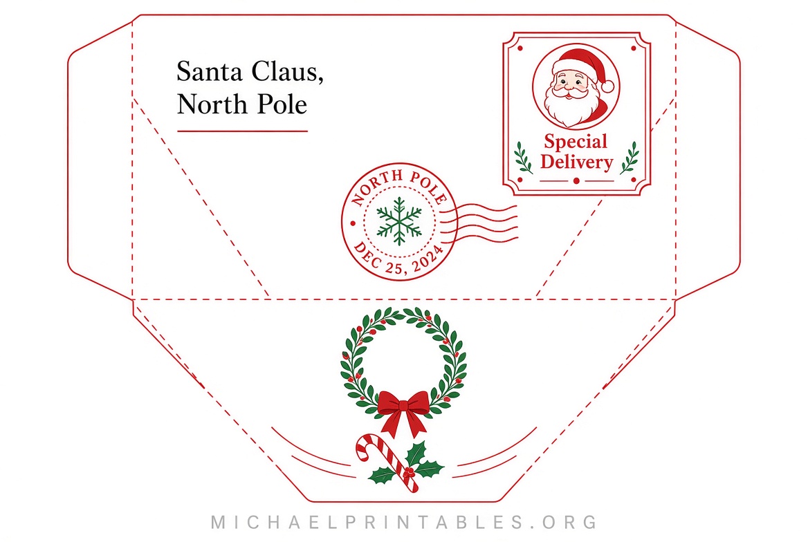 Free Santa Claus Stationery Printables Guide