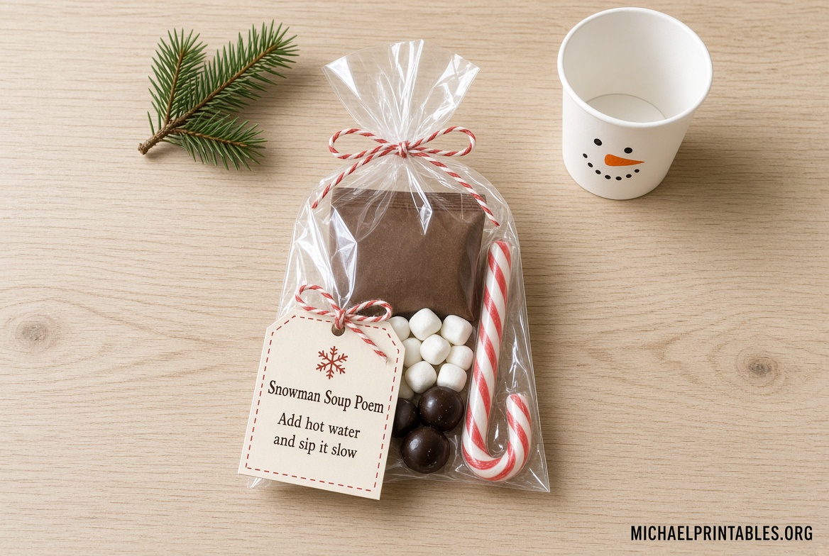 Snowman Soup Poem Free Printable | PDF