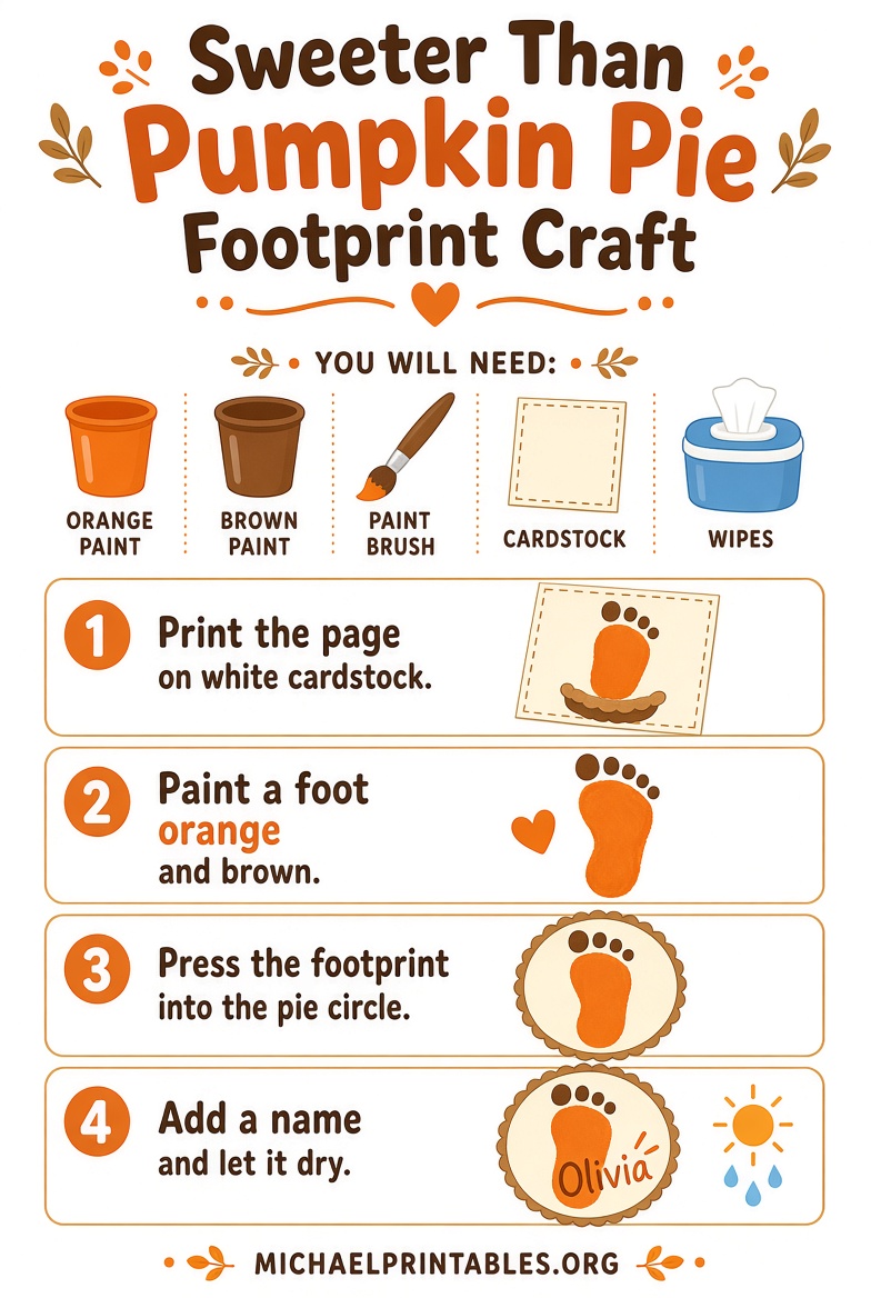 Sweeter Than Pumpkin Pie Free Printable